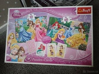 trefl puzzle- disney princezny(sada)