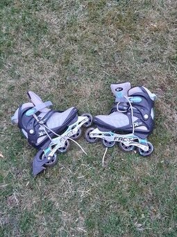 Prodám starší kolečkové brusle