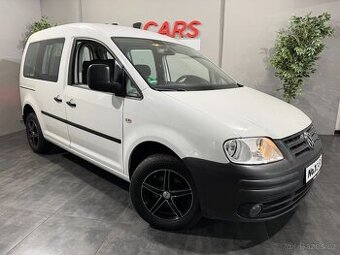 VW CADDY 1.9 TDI 77kW DSG | 7 MÍST | WEBASTO | TAŽNÉ |