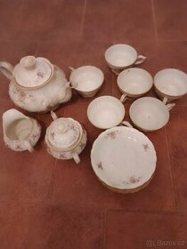 Kuchyňský čajový servis z karlovarského porcelánu
