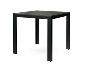 Nový polywood zahradní stůl černý