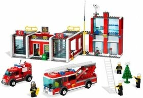 Lego City 7208 - hasičská stanice
