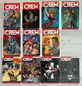 Prodám komiksové magazíny Crew a Crew2 na kvadrát: