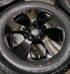 TOYOTA RAV 4,V,17' alu disky,letní pneu,černé,nové