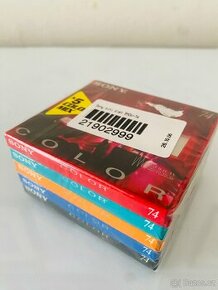Sony MiniDisc Color, 5 pack