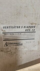 Ventilator s klapkou - 1