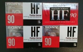 Audiokazety SONY HF 90