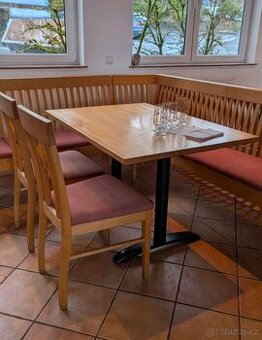 Židle stoly lavice do restaurace