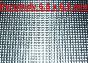 Pyramidový plech na stupačky