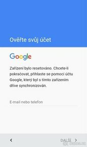 Odblokace účtů