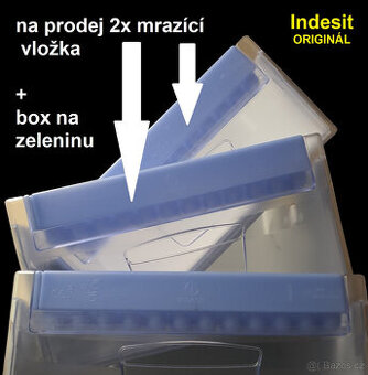 INDESIT originál box šuplík na zeleninu vložka led