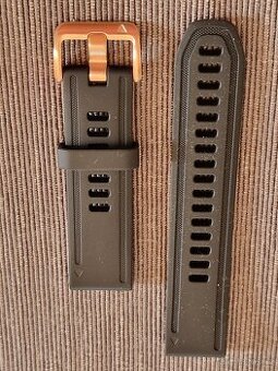 Řemínek Garmin black/Rose gold