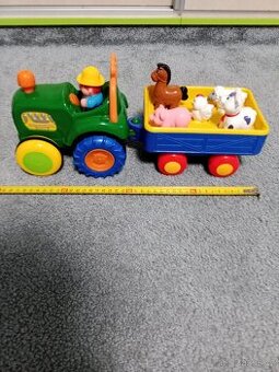 Traktor s vlekem