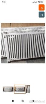 Dva deskové radiátory PURMO 11Klasik 900 W 60x90x60