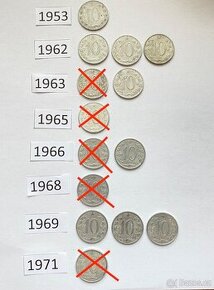 MINCE 10h ČESKOSLOVENSKÁ REPUBLIKA - 1