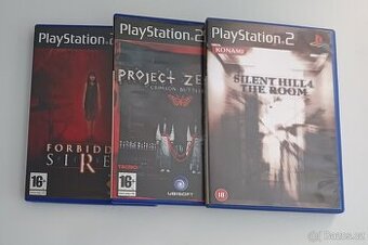 PlayStation 2 hry Forbidden Siren, Project Zero, Silent Hill