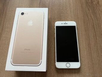Apple iPhone 7 gold, nefunkční , na opravu nebo díly