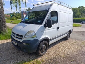Opel Movano 2.5 CDTi tažné zahrádka