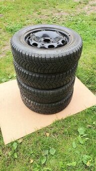 Zimní pneu 165/70/14 +disk 5J×14 ET35 Fabia
