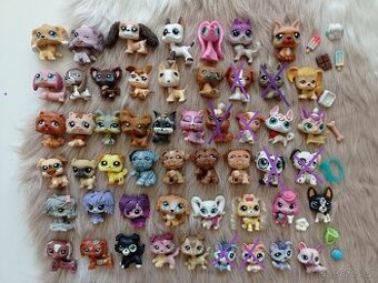 Lps littlest pet shop Hasbro pitbull, yorkšír, dogy atd.