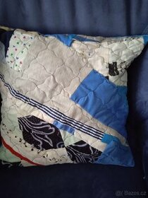 Dekorativní polštářek patchwork