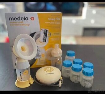 El. odsávačka Medela Swing Flex a lahvička Calma - sada
