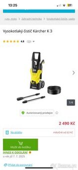 Prodám Karcher K3