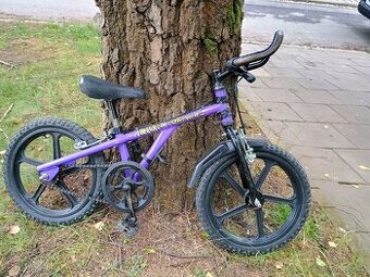 Dětské kolo fialové 16
