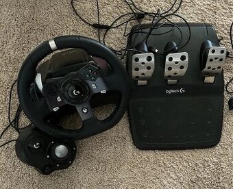 Logitech G920 + řadící páka