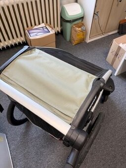 Thule Chariot Lite 1 Agave + bike set + kočárkový set + běže