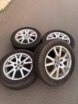 Alu kola Škoda Spider r16 5x100 205/55 r16 91v Michelin