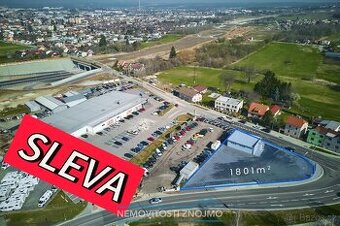 Prodej komerčního areálu 1801 m včetně showroomu Srubec - Č