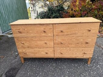 Komoda IKEA Tarva se 6 zásuvkami