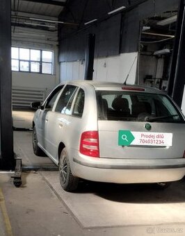 Škoda Fabia 1 kombi 1.2htp 1.4mpi Stříbrná