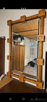 Zrcadlo dřevo masiv