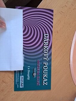 Muzeum iluzí vstupenka