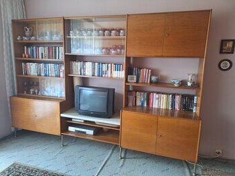 Retro obývací stěna