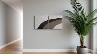 NOVÝ - obraz z kamínků přírodní POZOR čtěte