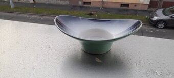 Retro popelník jezek a miska Kravsko 60. Léta