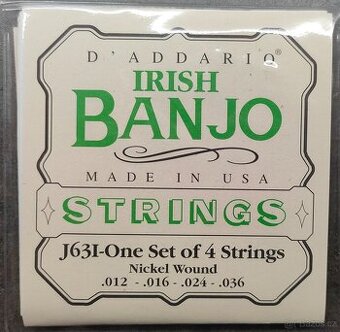 Struny pro Irish banjo EADG