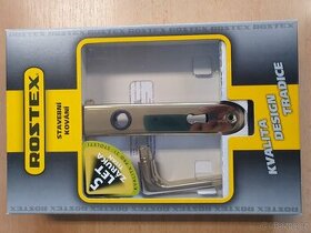 Dveřní kování SIESTA Rostex zlaté klíč