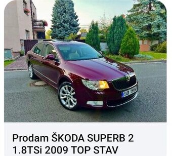 Skoda superb 2 1.8 tsi