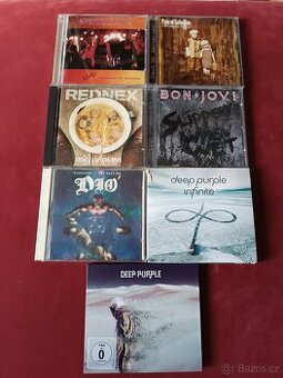 Prodám cd rock metal
