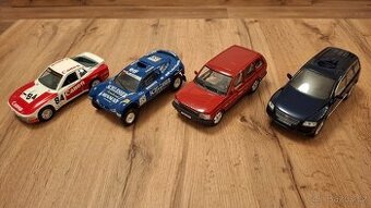 Bburago 1:24 - Porsche, Renault, Land-Rover, VW