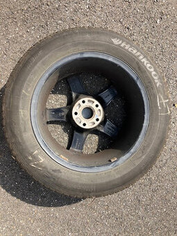 Alu disk Borbet 17" 112x5 + zimní pneu 215/65 R17