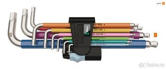 WERA Sada imbus klíčů Multicolor NEREZ, 9 ks