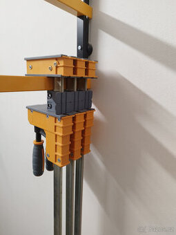 3x Truhlářská rovnoběžná svěrka BORA - rozpětí až 100 cm