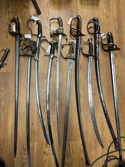 Historické šavle a kordy