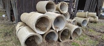 Betonové kanalizační trubky