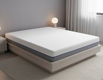 Matrace z paměťové pěny Beliani 140 x 200 cm